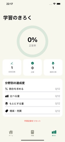 割合パス アプリ画面 1